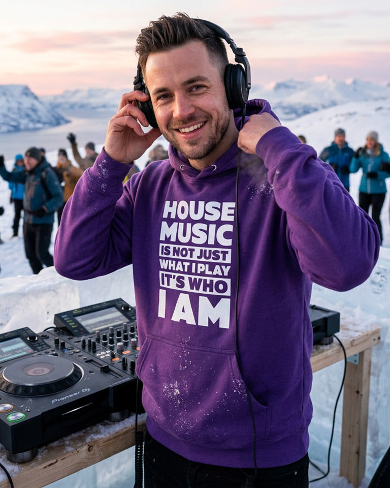 House Music Is Not Just What I Play - Premium Hoodie