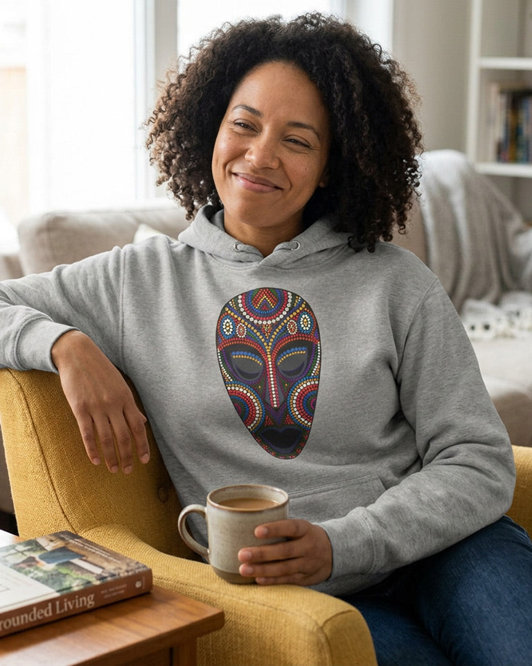 African Mask - Premium Hoodie