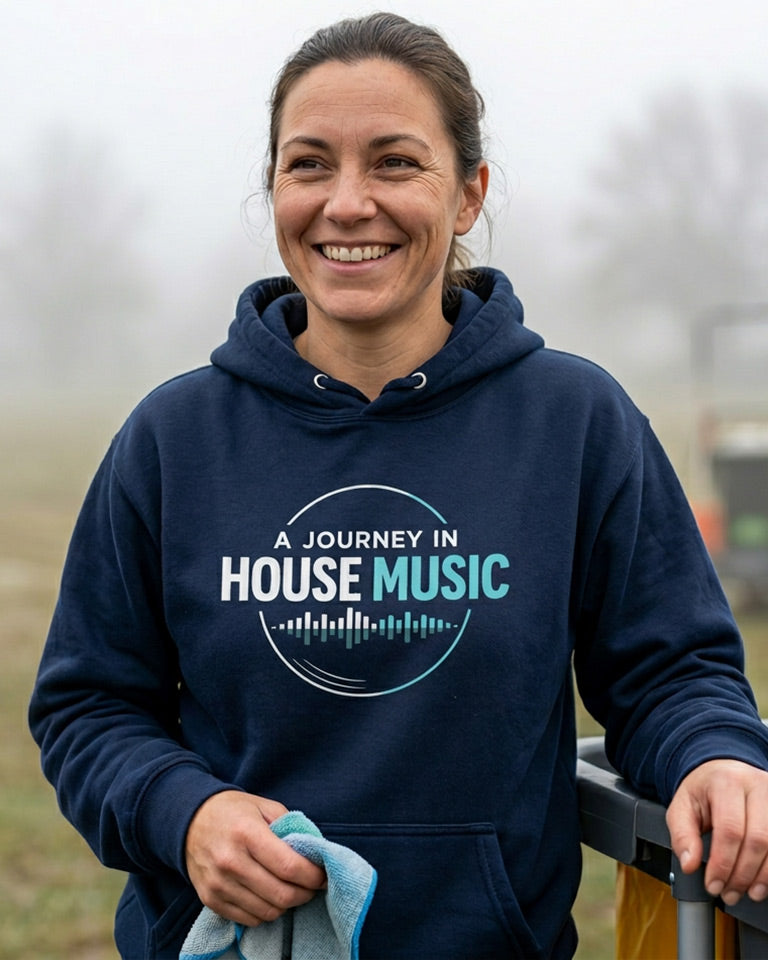 A Journey In House Music - Premium Hoodie