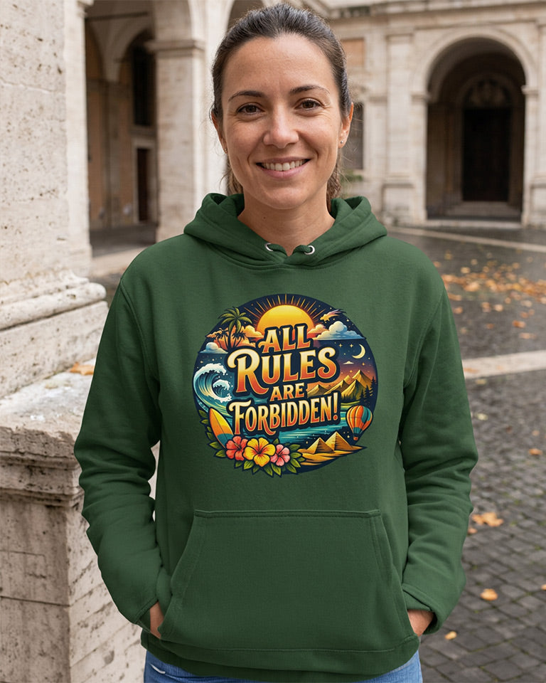 All Rules Are Forbidden - Premium Hoodie