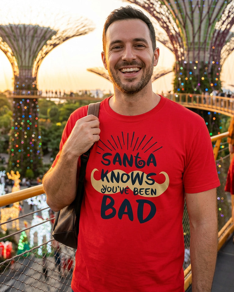 Santa Knows You've Been Bad - Classic Tee