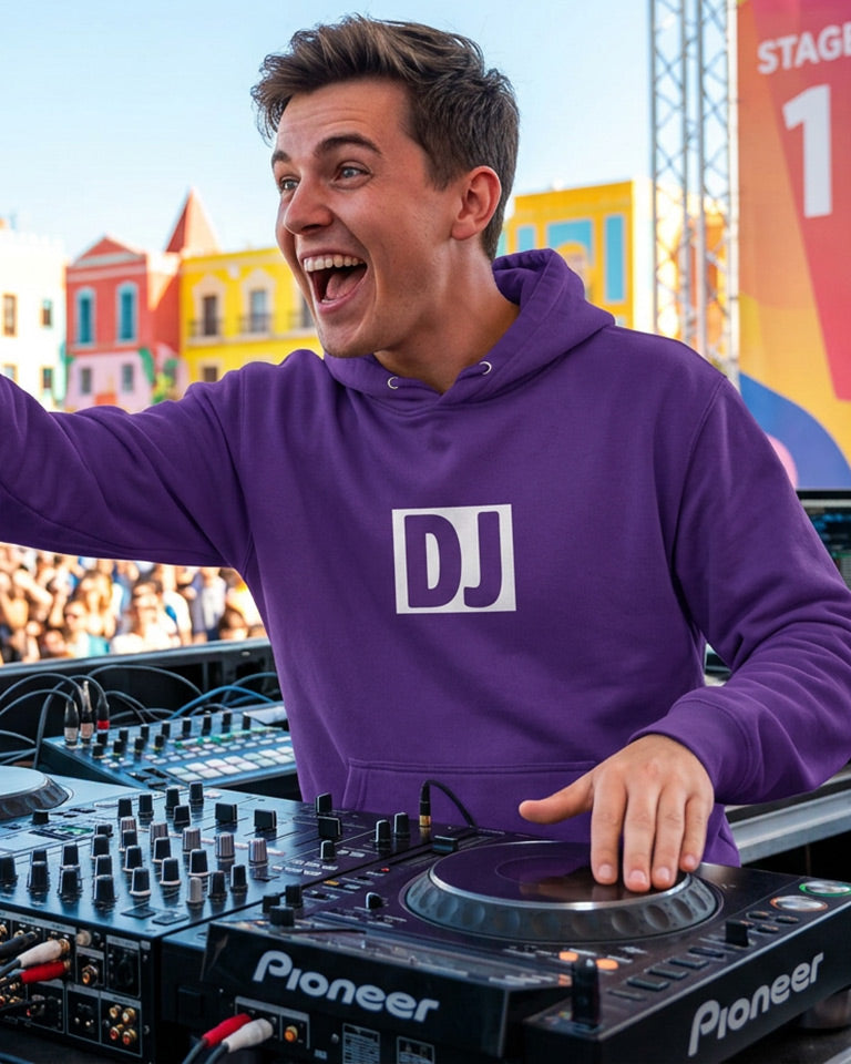 DJ (Small) - Premium Hoodie