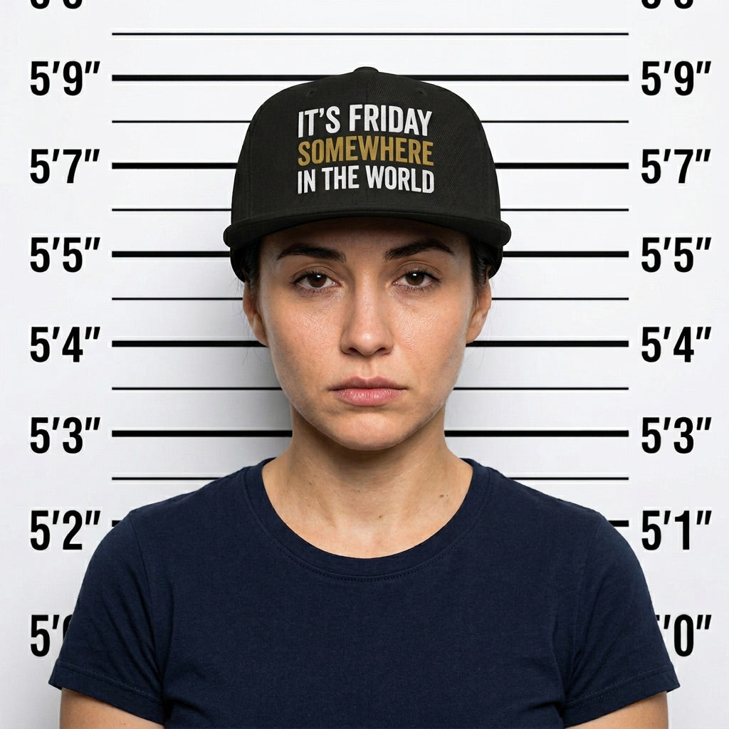 It's Friday Somewhere In The World - Snapback Hat