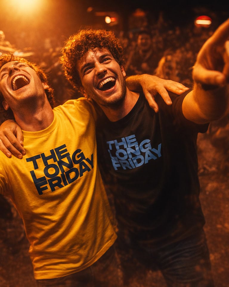 The Long Friday 2026 Logo - Premium Tee