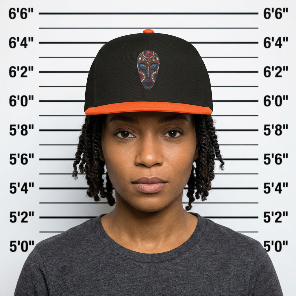 African Mask - Snapback Cap